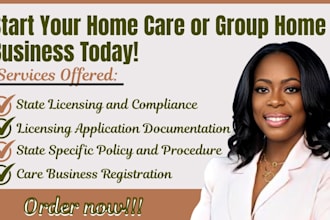 register and setup assisted living, home care, home health care and medicaid