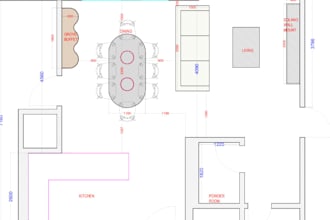 draw autocad floor plans and space plans