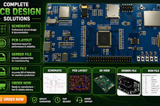 design schematic and pcb design in easyeda pro and altium