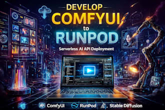 deploy comfyui api on runpod serverless gpu scalable ai api setup