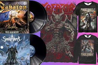 draw dark art illustration for tshirt merch album cover art gothic metal band