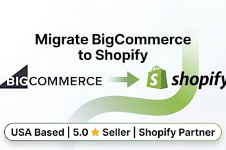 migrate bigcommerce to shopify ecommerce store