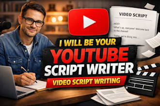 do video script writing for youtube channel