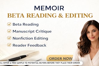 do memoir beta read memoir editing memoir critique nonfiction editing beta read