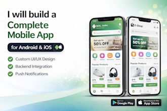 develop android and ios app