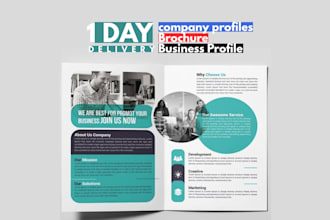 design professional company profiles, brochure, annual report, proposals