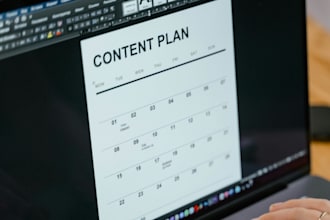 create an event promotion and artisan market calendar