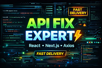 fix API issues in react or nextjs app
