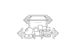 design unique minimalist line art, vector line art illustration logo