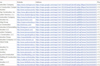 build dentist leads database with contact info for marketing use