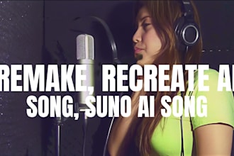 recreate remake your ai song, suno ai song, beat remake to studio quality