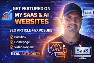 feature your saas or ai tool with SEO content and exposure
