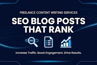 write SEO blog posts that rank and sound human