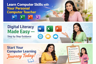 be your computer teacher for basics, internet skills and digital literacy