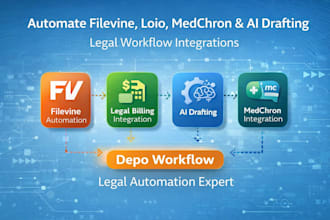 automate filevine loio medchron ai drafting filevine legal workflow integrations