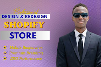build shopify store design, shopify dropshipping store, shopify website
