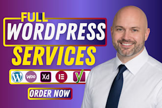 build wordpress webshop elementor, kadence wp rocket wordpress rank math SEO