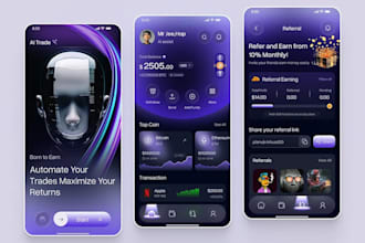 create earning app, earning website, earning bot for passive income