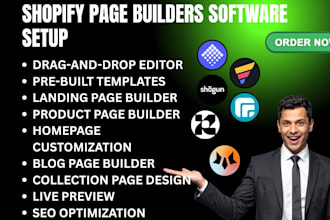 setup shopify page builders pagefly gempages shogun ecomposer replo beae foxify