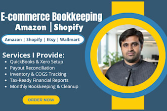 be your amazon bookkeeper, accountant, ecommerce assistant