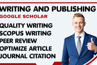write, backdate and publish article on google scholar, scopus index journal