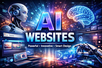 build ai powered websites with modern design
