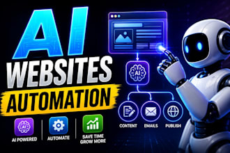 build ai website, ai app, chatbot, automation, or custom ai software