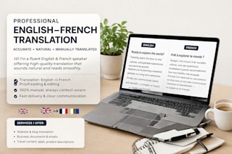 professionally translate your emails from french to english and vice versa