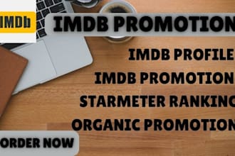 promote and boost your imdb movie, imdb page with promotion