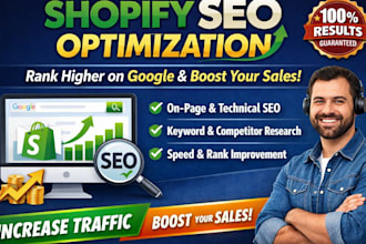 do shopify website seo optimization for google ranking to boost shopify sales