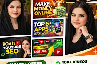 professional youtube SEO,thumbnail designer