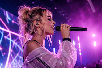 be your female pop singer female vocalist edm singer songwriter female singer