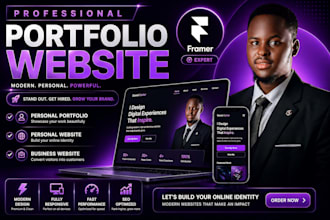 portfolio website, portfolio, website design, business website, personal website