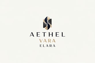 design a professional minimalist luxury logo for your brand