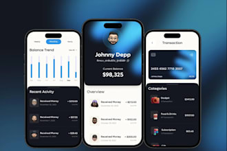 develop fintech app, international bank transfer app, neobank app, payment app