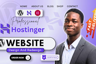 hostinger website design hostinger redesign hostinger wordpress website design