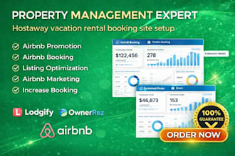 build and setup your airbnb vrbo booking com guesty hostaway hospitable