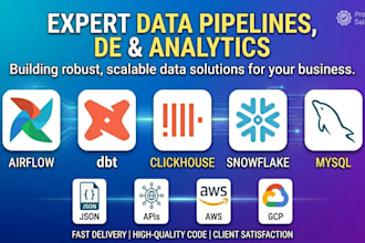 build data engineering, etl pipeline and governance project