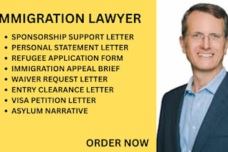handle immigration cases, visa petitions, asylum claims, and waiver requests