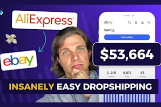 be your ebay dropshipping expert on profit share base USA UK