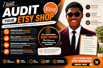 audit your etsy shop and listings to boost etsy sales and performance