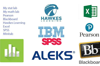 do statistical analysis using spss, minitab, excel