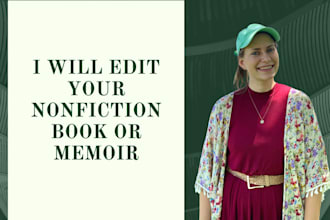 edit your nonfiction book or memoir for clarity and flow