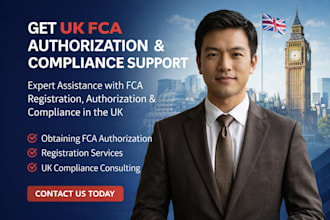 help with UK fca authorization, registration and compliance