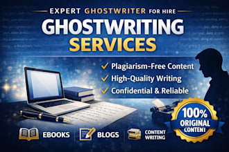 your ghost writer for fiction