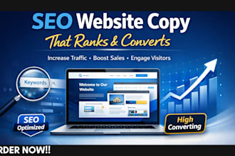 write SEO website copy that ranks and converts visitors into customers