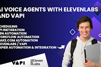 build your ai voice agent with vapi ai, retell ai, n8n, zapier and elevenlabs