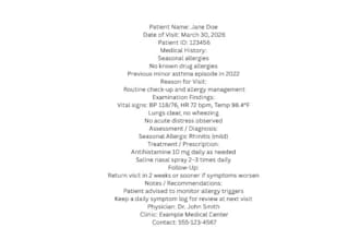 accurately type medical documents, notes, and pdfs