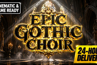 record epic gothic choir harmonies cinematic vocals and dark ambient chants