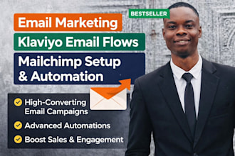 email marketing email campaign automation mailchimp setup klaviyo email flows